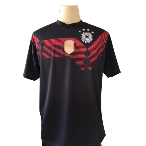 18 19年 ドイツ代表 アウェイ 黒 レプリカユニフォーム トップス Doat19 サッカー専門店ウエラー 通販 Yahoo ショッピング