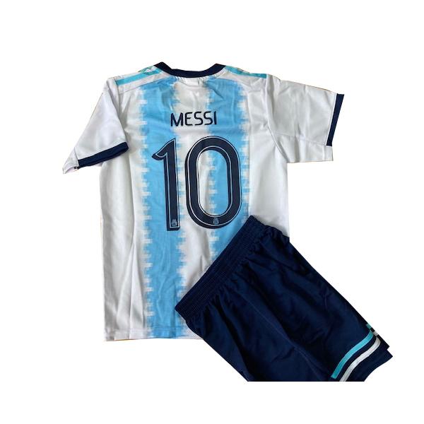 メッシ＃10 アルゼンチン代表(ホーム)19/20子供用上下セット
