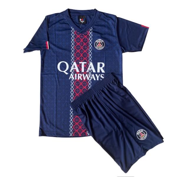 25/26 パリサンジェルマン ホーム  子供用 海外 サッカー  ユニフォーム トップス Tシャツ ズボン 半袖 運動着　KIDS