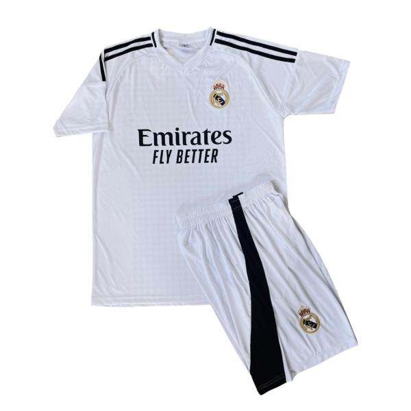 24/25 レアルマドリード ホーム 海外 サッカー  ユニフォーム 上下セット Tシャツ 半袖