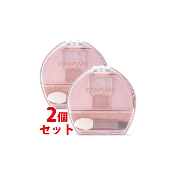 他サイト： 《セット販売》　井田ラボラトリーズ キャンメイク プランぷくコーデアイズ 02 サクラプランぷく (1個)×2個セット アイシャドウ CANMAKEの商品画像