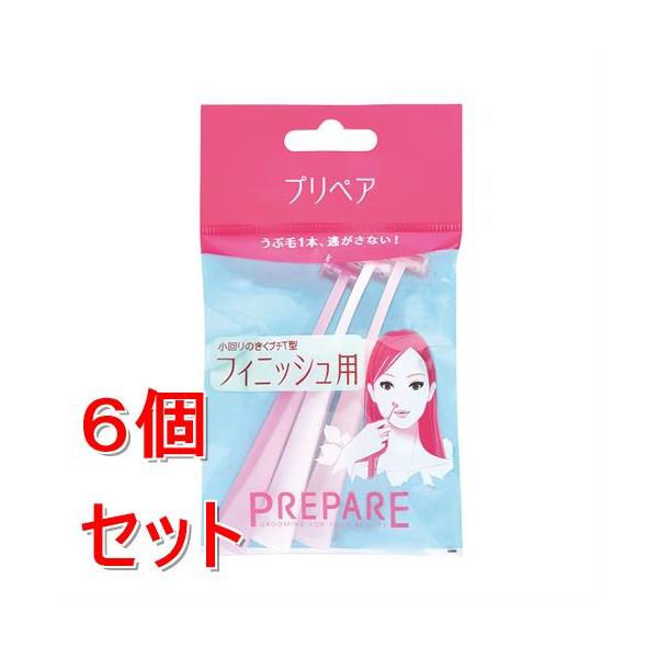 《セット販売》 ファイントゥデイ プリペア　フィニッシュ用(プチT)　3本×6個セット 眉 口元 プチＴ型