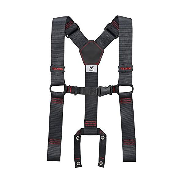 他サイト： タジマTajima 安全帯 サスペンダー M 黒 YPM-BK 落下防止 電気工事 高所での安全作業の商品画像