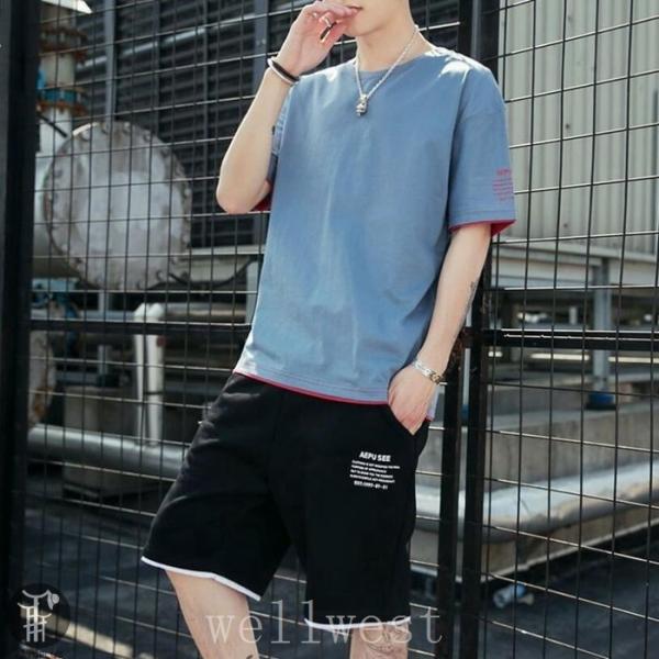 Tシャツ短パンセット みんな探してる人気モノ Tシャツ短パンセット メンズファッション