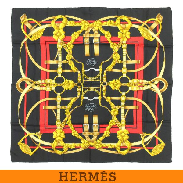 HERMES（エルメス） カレ 90 グラン マネージュ シルク スカーフ