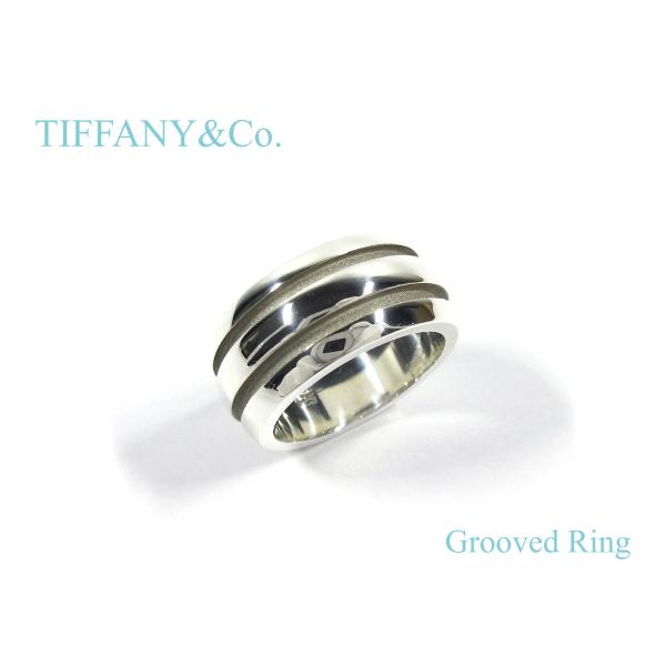 TIFFANY&Co. 【ティファニー】グルーブド リング シルバー925 10
