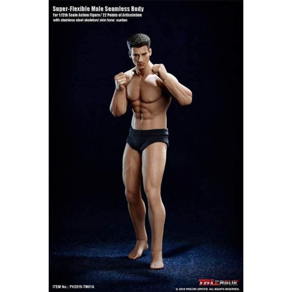 ファイセン TBLEAGUE　スーパーフレキシブル　シームレスボディ　未使用品 TBLeague 1/12 スーパーフレキシブル 男性シームレスボディ