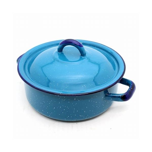 松野屋　メキシコホーロー両手鍋 