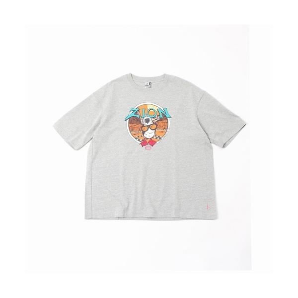 OversizedZIONSouvenirCHUMST-Shirt CHUMS（チャムス）（オーバーサイズドザイオンスーベニアチャムスTシャツ）-