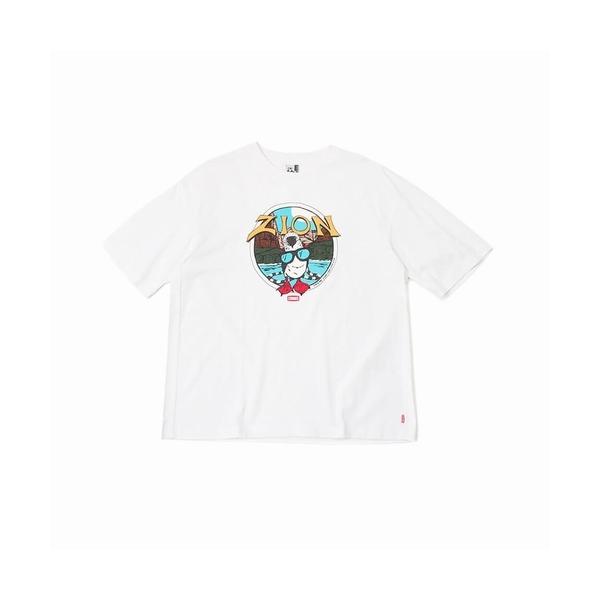 OversizedZIONSouvenirCHUMST-Shirt CHUMS（チャムス）（オーバーサイズドザイオンスーベニアチャムスTシャツ）-