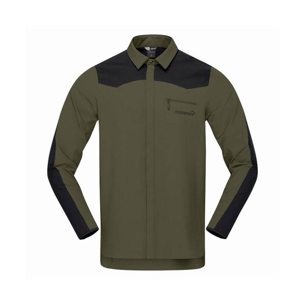ノローナ NORRØNA 新品 シーボットン クルー ネック メンズM Norrona（ノローナ） skibotnflex1Shirt（M） NORRONA（ノローナ