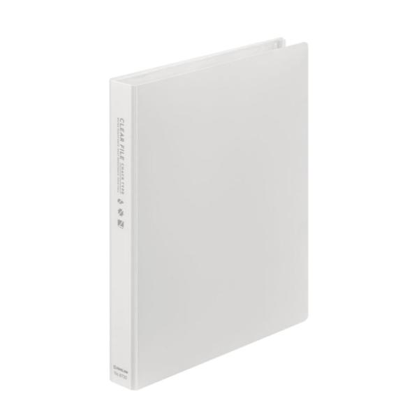 KING JIM（キングジム） クリアーファイル チャックタイプ 8730 シロ