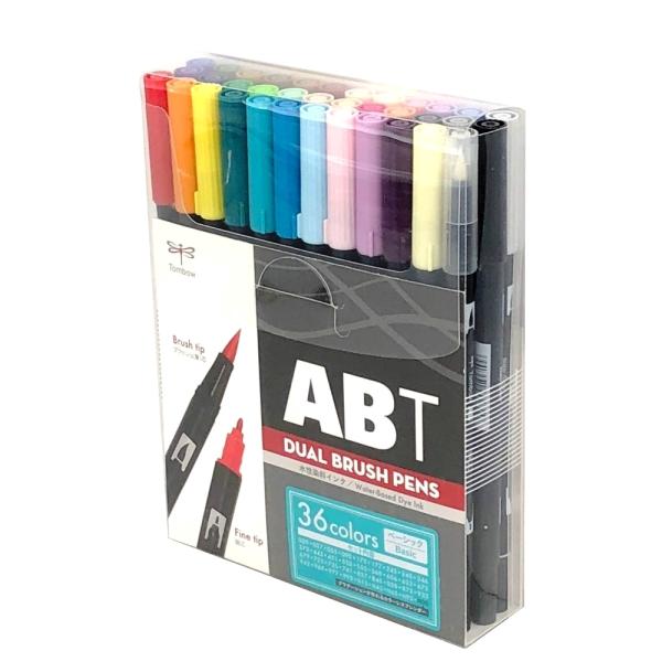 トンボabtデュアルブラッシュペン トンボ鉛筆】トンボ デュアルブラッシュペン ABTの通販|パステル
