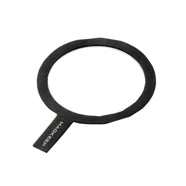 エレコム マグネットリングステッカー MAGKEEP AMS-MAGST2BK ワイヤレス充電 ブラック