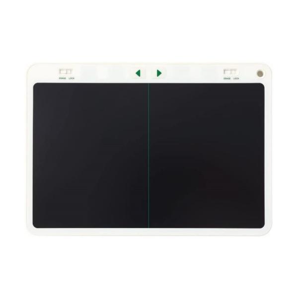 [Release date: April 28, 2023]●別々に書いて消せる2画面デジタルメモ2画面分割しており、それぞれに独立したロック機能と消去ボタンがあるので、必要な面だけを保護や削除ができます●便利なスタンド機能付きチルトスタン...