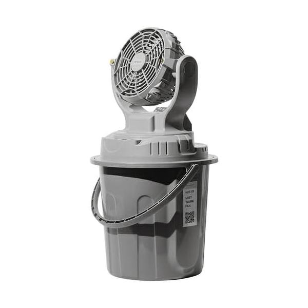 熱中症対策に！SHOWA ミストワークファン N25-01 SHOWA ミストワークファン N25-01 熱中症対策 バッテリー : West