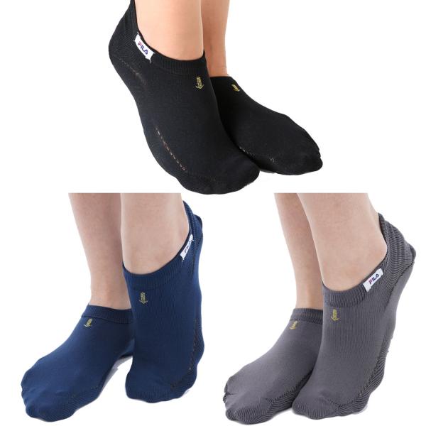 【品番】308-203 プールでの歩行時に足裏をカバーし、滑るのを防ぐスイムソックスです。ナイロンポリエステル混のニット編立てに足裏滑り止めを付けた仕様になっています。アクアシューズと比較して軽く、ニットであるため足の形にかかわらずフィット...