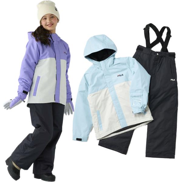 FILA 子供用 スキーウェア 120サイズ FILA フィラ 144-720 ジュニアスキーウェア スノーウェア 子供用