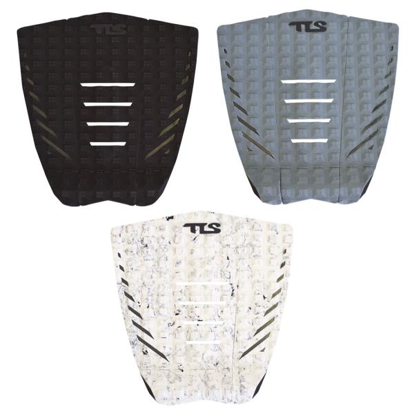 WCT選手など世界的サーファーのニーズを満たすモデルを中心にバリエーション豊かなラインナップを誇るTLSトラクションシリーズ