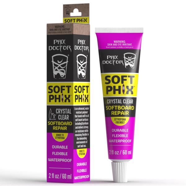 【 PHIX DOCTOR SOFT PHIX SOFT BOARD REPAIR KIT｜ソフトフィックス】■ 仕様・ソフトボード専用修理材・ソフトボードの芯材でも表面でも使える・スタイロフォーム/EPS/EVA/HDPE/ゴム/木材/金...