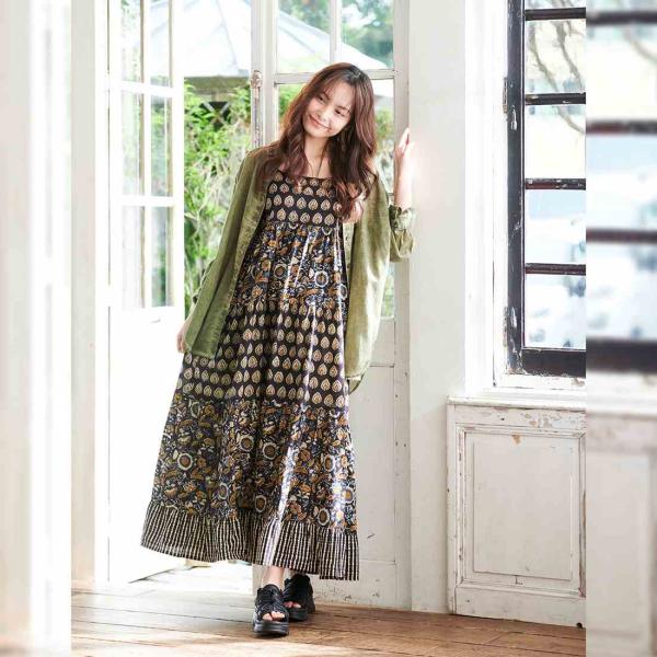 TMC 【Shanti Shanti】キャミワンピース シックブロック 43025-160-921