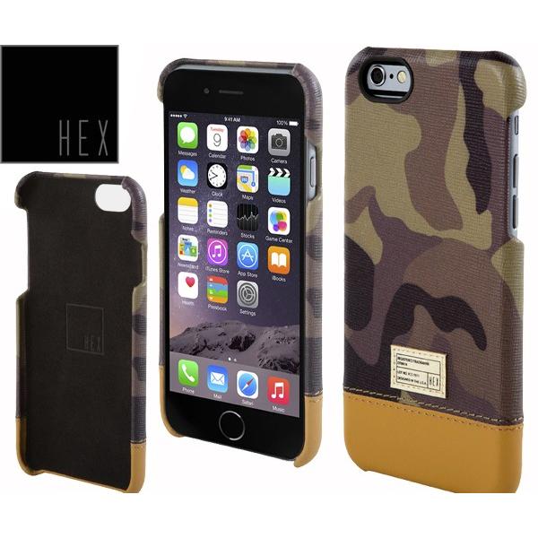 HEX�w�b�N�X�@FOCUS CASE For iPhone6�@HX1752�@CAMO LETHER