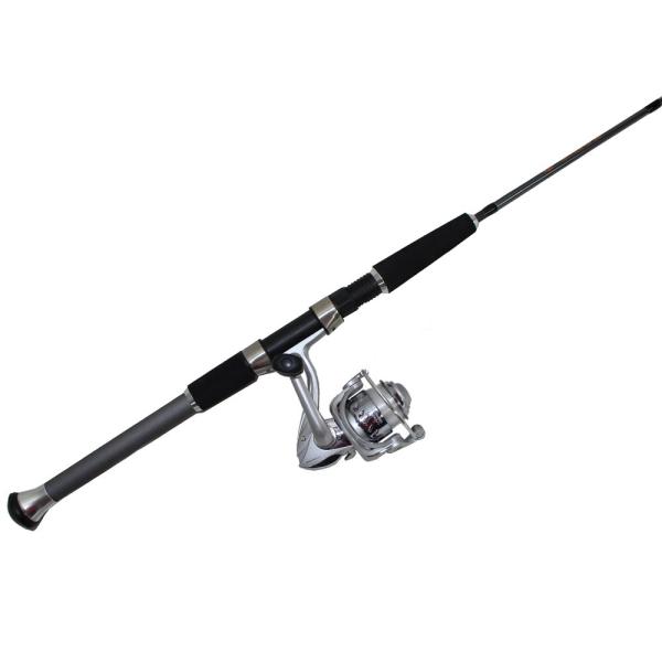 ・グラスソリッド・バッドジョイント仕様・テトラの穴から引き出すパワーロッド。サイズ120cm継数2本先径1.6mm元径18.1mm仕舞寸84cm自重186g錘負荷10-30号グラスファイバー・エントリーリールモデル ・ギヤ比　4.7：1 ・...