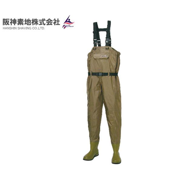 阪神素地ハンシンキジ MW125 ドライメッシュウェーダー フェルト