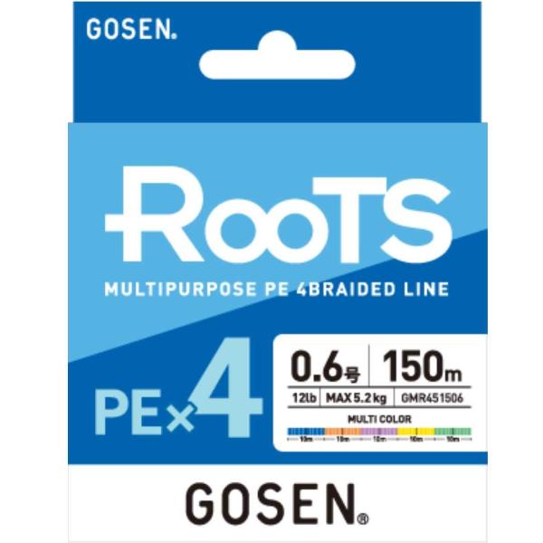 S[Z GOSEN  ROOTS [c PE×4  150m  0.6/0.8/1/1.2/1.5/2  10m}`J[  PEC