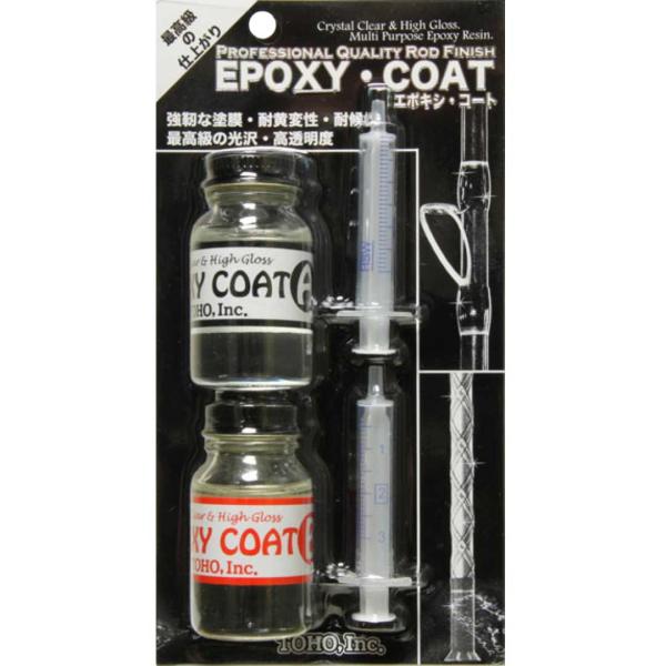 東邦産業  エポキシ・コート  30mlX2個入  透明  コーティング