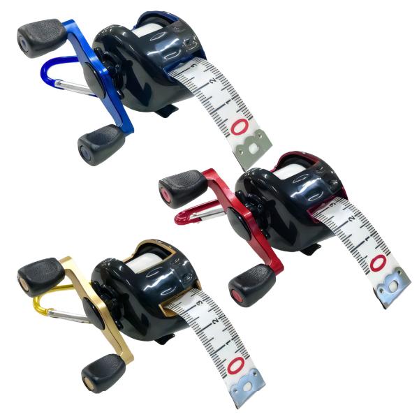 巻き取りは手動で巻き取ります。ベイトリール型メジャーいつでも釣り気分☆注意事項☆お使いのモニター設定やお部屋の照明等により、実際の商品と色味が異なる場合がございます。*************************************...
