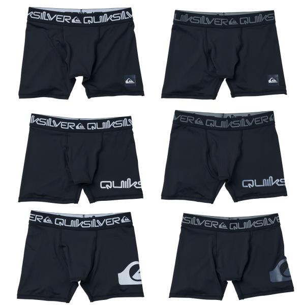 クイックシルバー QUIKSILVER 水着 インナーパンツ メンズ QS LOGO アンダーショーツ QUD241023