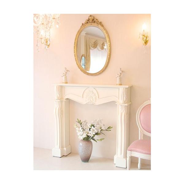 大人気のマントルピースシェルをお客様のご希望で小ぶりなサイズでおつくりしました。絵や鏡を飾ったり、キャンドルやランプをシンメトリーに置くことで簡単に壁のデコレーションができます。マントルピースはプリンセスなハウススタイルの必須アイテムです。...