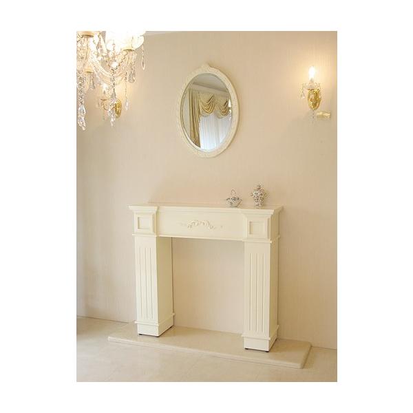 人気のマントルピーススクエアをお客様のご希望でオードリーリボンの彫刻を施しました。絵や鏡を飾ったり、キャンドルやランプをシンメトリーに置くことで簡単に壁のデコレーションができます。マントルピースはプリンセスなハウススタイルの必須アイテムです...