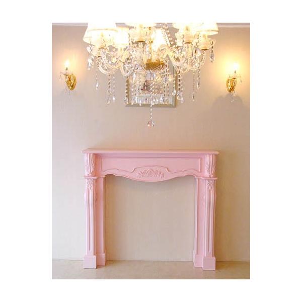 人気のシェルのマントルピースを薔薇の彫刻を施しました。絵や鏡を飾ったり、キャンドルやランプをシンメトリーに置くことで簡単に壁のデコレーションができます。マントルピースはプリンセスなハウススタイルの必須アイテムです。※ご希望によりお好みのカラ...