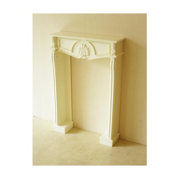 お客様のご希望により製作させていただきました。マントルピースはプリンセスなハウススタイルの必須アイテムです。※ご希望によりお好みのカラー(ホワイト・ブラウン)、サイズで製作する事が可能です。詳しくはお問合せ下さいませ。※こちらの商品はウエス...