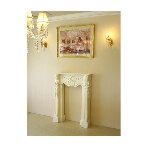 お客様のご希望により製作させていただきました。マントルピースはプリンセスなハウススタイルの必須アイテムです。※ご希望によりお好みのカラー(ホワイト・ブラウン)、サイズで製作する事が可能です。詳しくはお問合せ下さいませ。※こちらの商品はウエス...