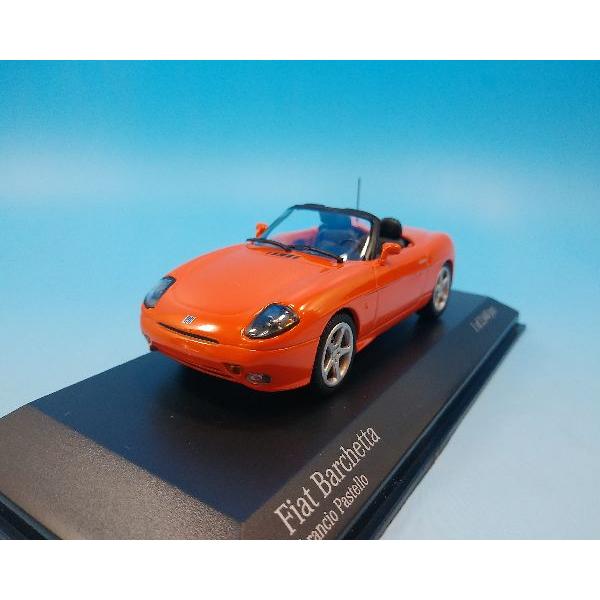 ミニチャンプス　Fiat Barchetta オレンジ ミニチャンプス PMA 1/43 フィアット バルケッタ オレンジ 430121934