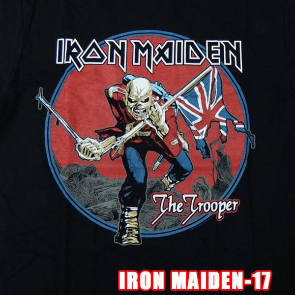 Iron Maiden アイアンメイデン The Trooper Tシャツ M ROCK TEE IRON MAIDEN-17 [アイアンメイデン] TROOPER RED SKY ロック