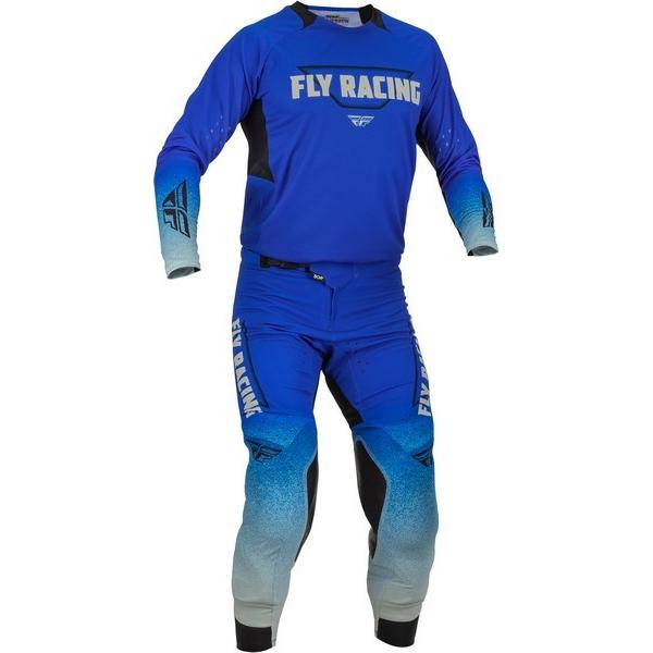 [FLY] MXジャージ 23 EVOLUTION DST モトクロス 正規輸入品 WESTWOODMX (M, ブルー/グレー) Fly Racing Evolution DST Jersey Medium White/Grey XLサイズ MXジャージ FLY 23  EVOLUTION DST