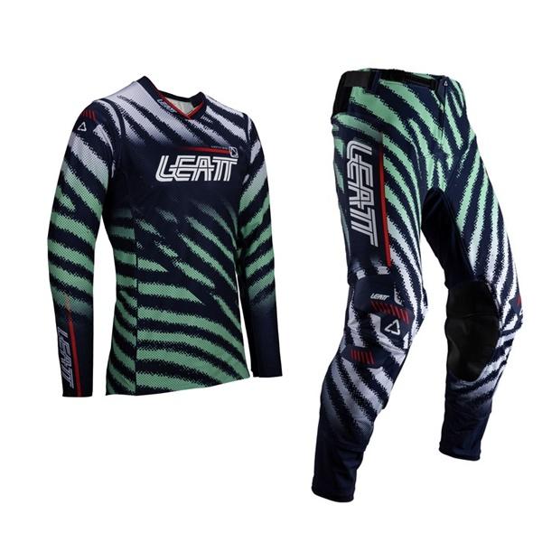 LEATT 5.5モトクロスジャージ&パンツ　Lサイズ L/32インチ MXウエア 上下セット LEATT 5.5 マッチャ ジャージ＆パンツ