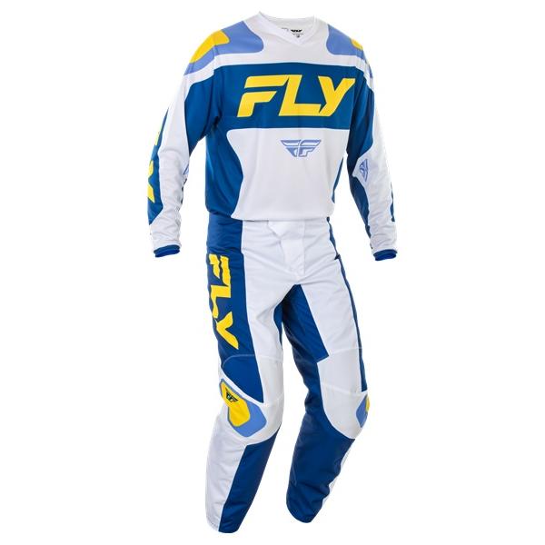XL/38 インチ MXウェア 上下セット FLY F-16 ホワイト/ダークブルー