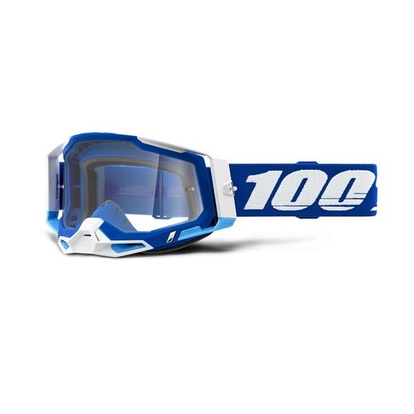 MXゴーグル 100% RACECRAFT2 ブルー モトクロス 正規輸入品 WESTWOODMX