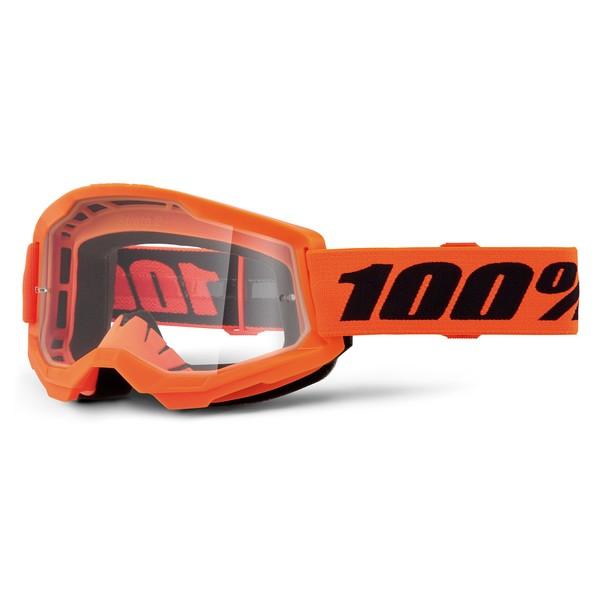 MXゴーグル 100% ゴーグル 23fa STRATA2 ネオンオレンジ モトクロス 正規輸入品 WESTWOODMX