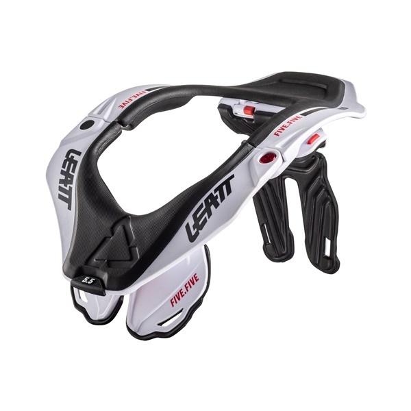 サポーター LEATT 22 5.5 ネックブレース ホワイト L/XL サイズ 
