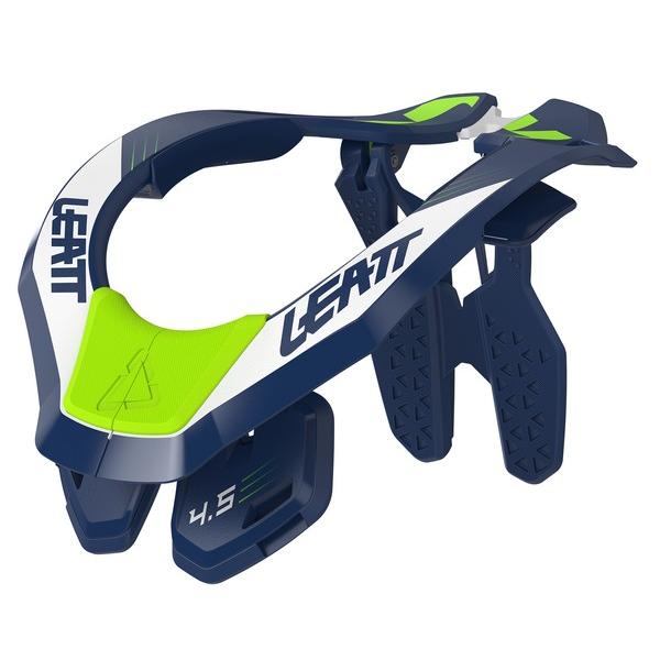 S/Mサイズ ネックブレース LEATT 23 4.5 サポーター ブルー モトクロス カート 正規輸入品 WESTWOODMX
