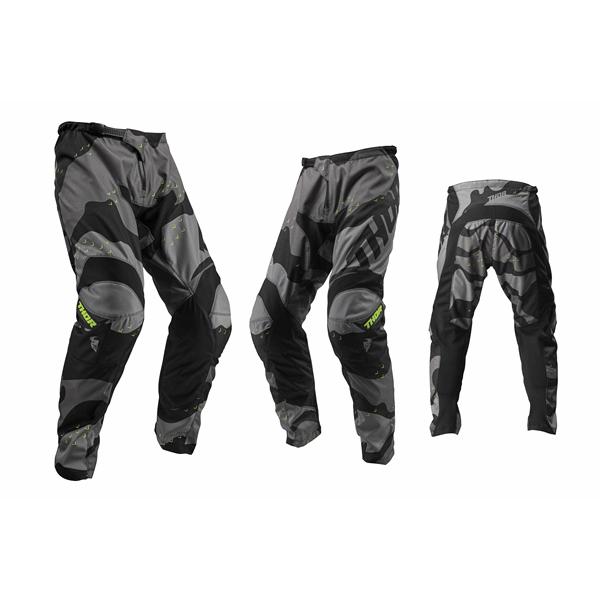 THOR 19 MXパンツ SECTOR CAMO GRY 正規輸入品 : ウエストウッドヤフー
