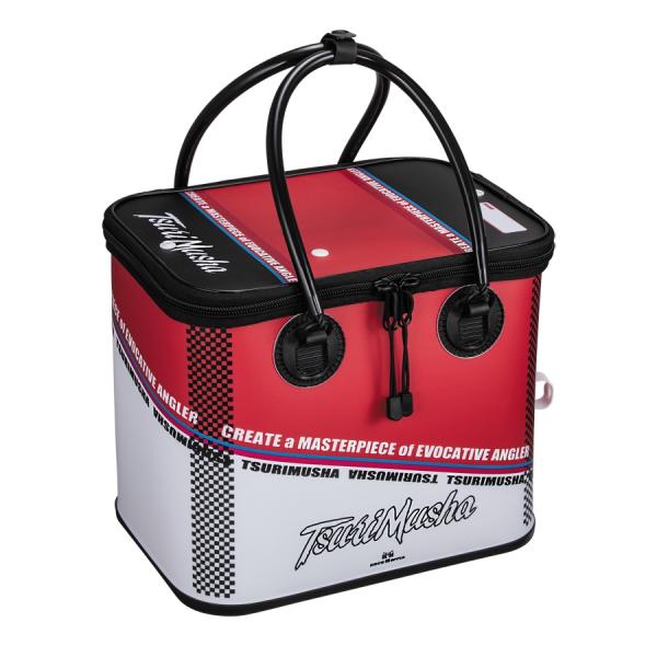 釣武者 バッカン グレートマスター バッカン 375 レッドホワイト 釣武者 グレートマスターバッカン375 レッドホワイト : フィッシング