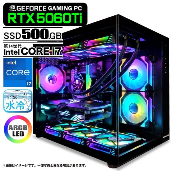 PASOUL ゲーミングPC デスクトップ 海景房 GMQ360 ブラック GeForce