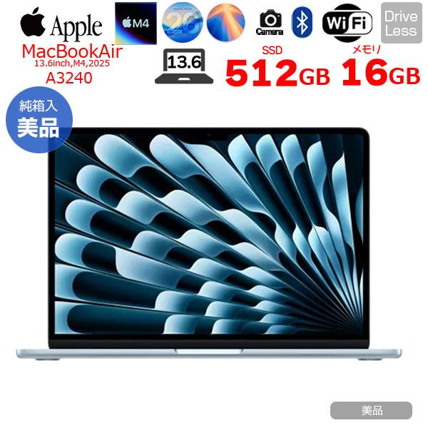 MacBook Air Apple 13.6inch MC6U4J/A A3240 2025 TouchID